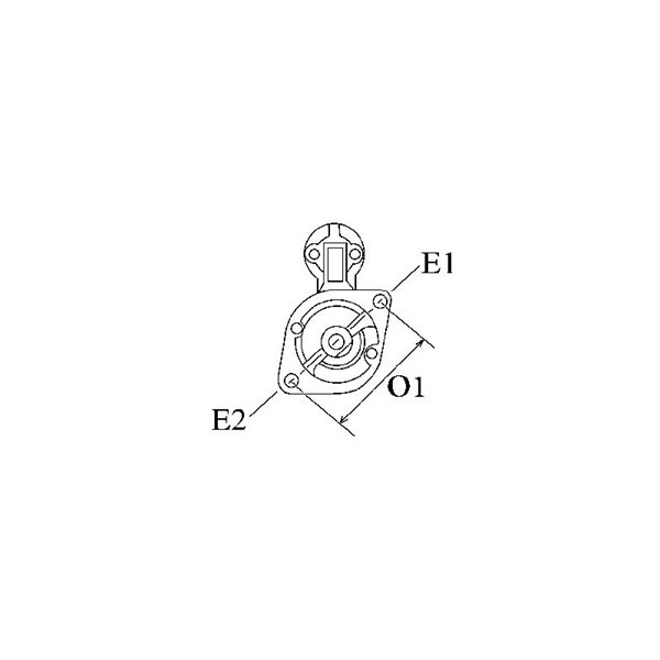 Startmotor 12V Hc-cargo 113642 HC-Cargo