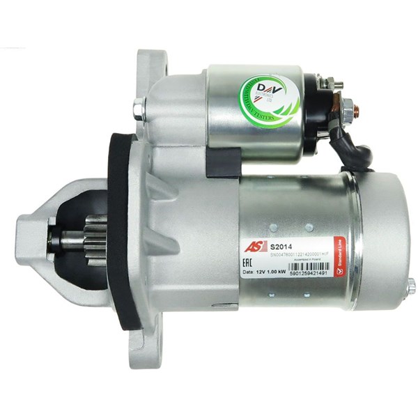 Startmotor 12V As-pl S2014 AS-PL