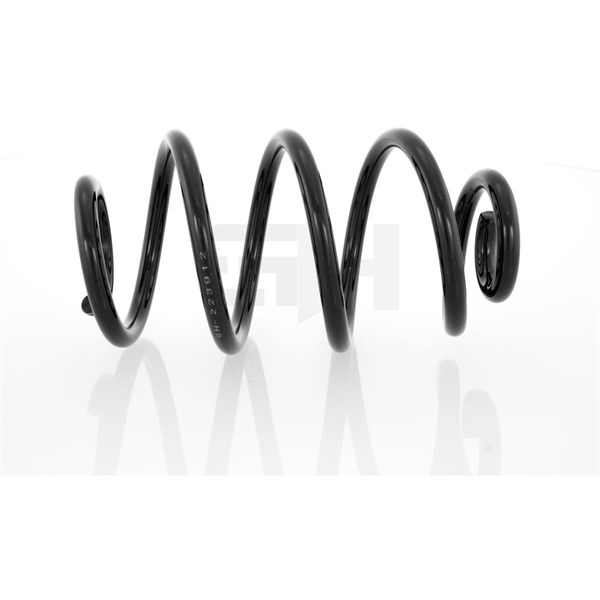 Spiralfjäder, Bakaxel, Bakaxel höger, Bakaxel vänster GH