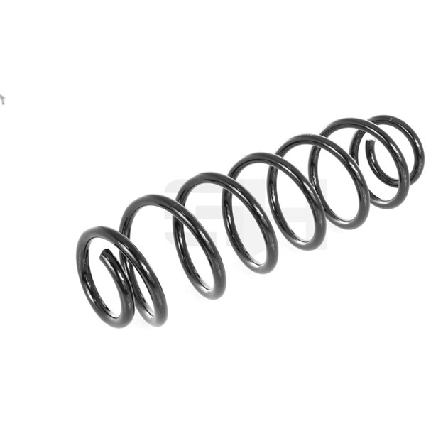 Spiralfjäder, Bakaxel, Bakaxel höger, Bakaxel vänster GH