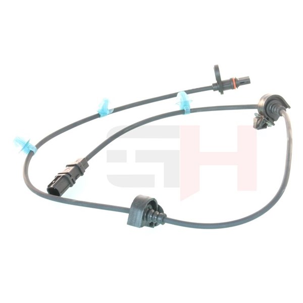 ABS-givare, Sensor, hjulvarvtal, Bakaxel, Bakaxel höger Gh GH-712 GH