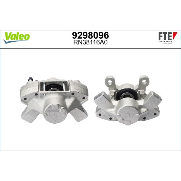 Bromsok, Bakaxel vänster Fte 9298096 FTE