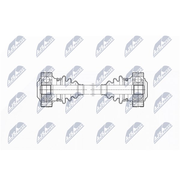 Drivaxel, Bakaxel Nty NPW-BM-196 NTY
