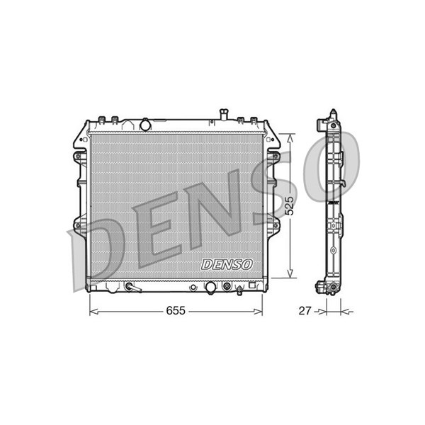 Kylare, motorkylning DENSO