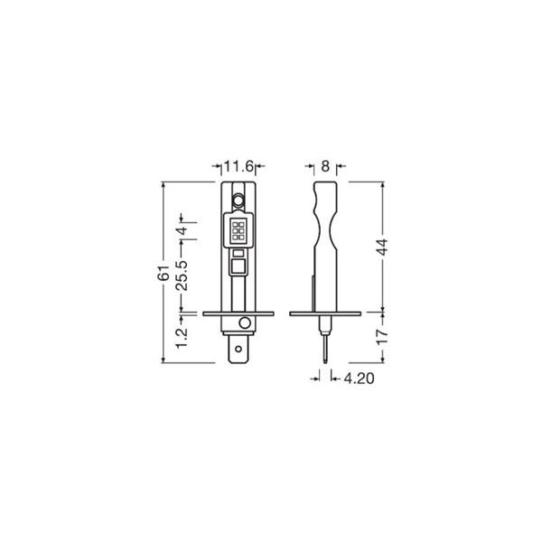 LED-lampa LEDriving HL EASY P14.5s Osram 64150DWESY-HCB OSRAM