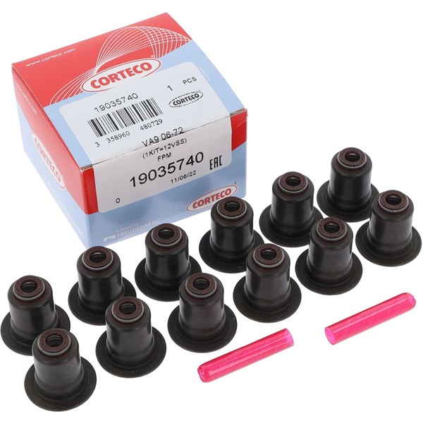 Packningssats, ventiler, Avgas-/utsläppssidan Corteco 19035740 CORTECO Packningssats, ventiler, Avgas-/utsläppssidan Corteco 19035740 CORTECO