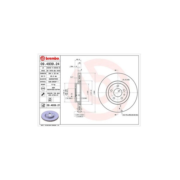 Bromsskiva, Framaxel Magneti marelli 360406000300 MAGNETI MARELLI