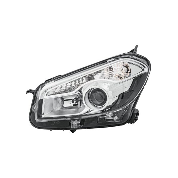 Strålkastare 12V, Vänster Hella 1EL 010 335-051 HELLA