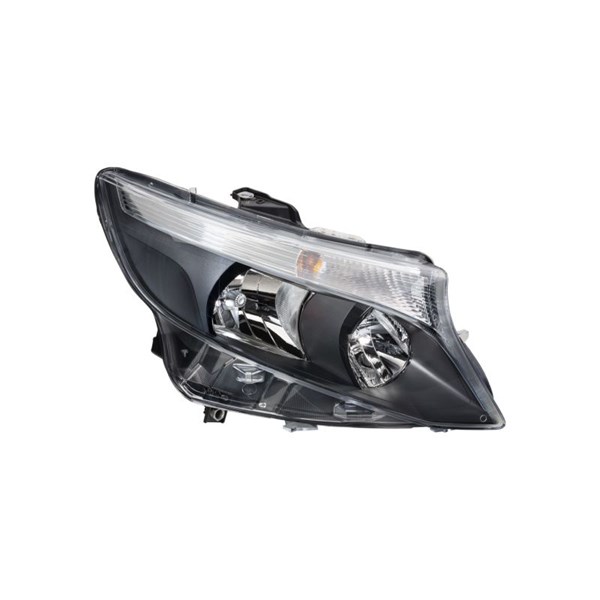 Strålkastare 12V, Höger Hella 1EL 011 284-881 HELLA