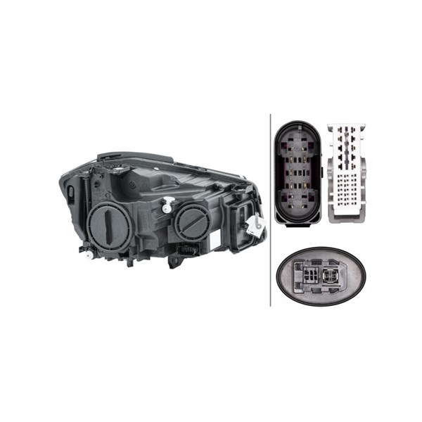 Strålkastare 12V, Vänster Hella 1EX 010 818-351 HELLA Strålkastare 12V, Vänster Hella 1EX 010 818-351 HELLA
