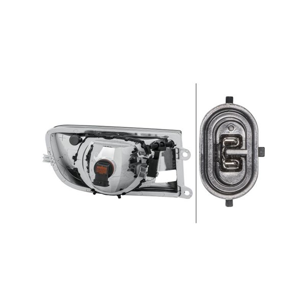 Dimljus 12V, Vänster Hella 1N0 354 017-031 HELLA
