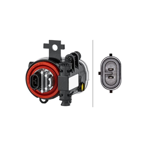 Dimljus 12V, Vänster Hella 1NL 013 712-011 HELLA Dimljus 12V, Vänster Hella 1NL 013 712-011 HELLA