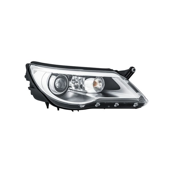 Strålkastare 12V, Höger Hella 1ZS 009 549-221 HELLA