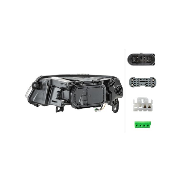 Strålkastare 12V, Höger Hella 1ZS 009 925-421 HELLA Strålkastare 12V, Höger Hella 1ZS 009 925-421 HELLA