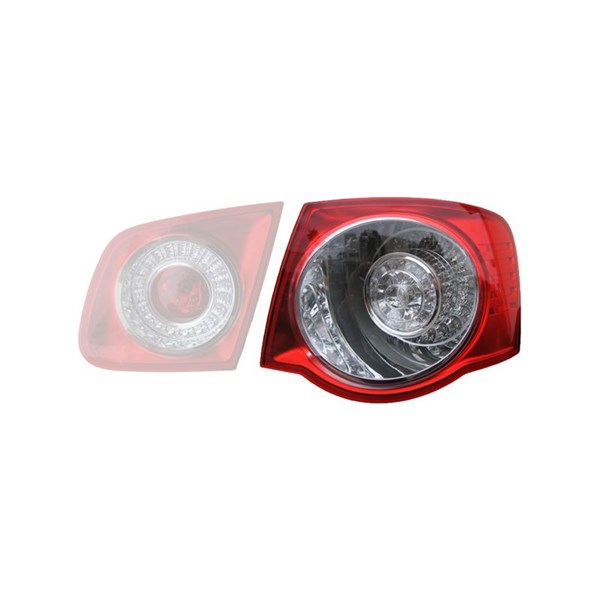 Baklykta 12V, Höger Hella 2SD 983 150-041 HELLA