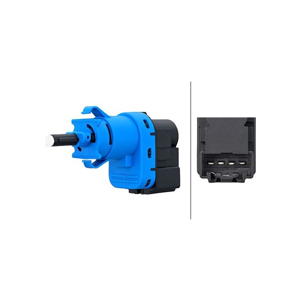 Bromsljuskontakt 12V Hella 6DD 010 966-711 HELLA