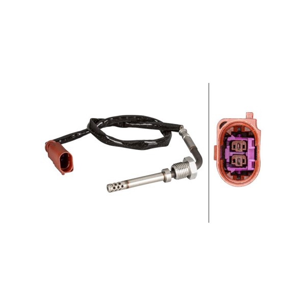 Sensor, avgastemperatur Hella 6PT 010 376-171 HELLA