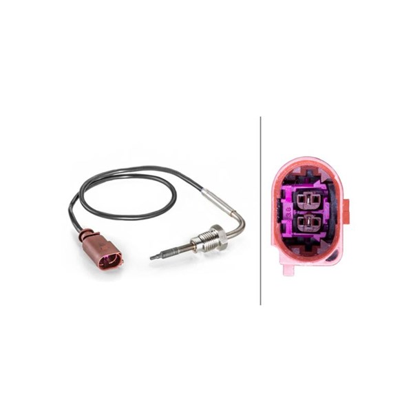 Sensor, avgastemperatur Hella 6PT 014 494-361 HELLA