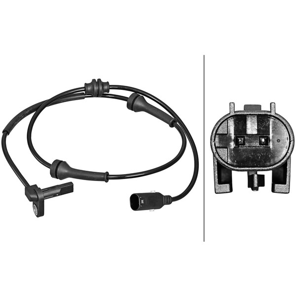 ABS-givare, Sensor, hjulvarvtal, Framaxel Hella 6PU 358 217-131 HELLA ABS-givare, Sensor, hjulvarvtal, Framaxel Hella 6PU 358 217-131 HELLA