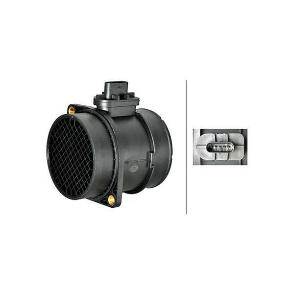 Luftmassemätare Hella 8ET 358 166-571 HELLA