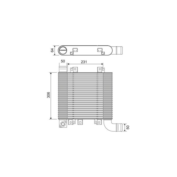 Intercooler Valeo 818398 VALEO