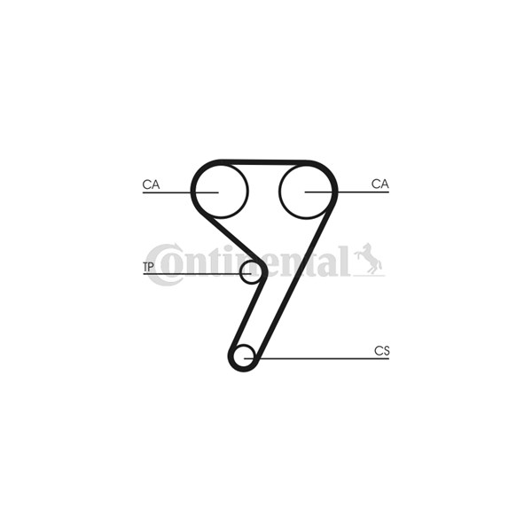 Kamremskit med vattenpump Contitech CT881WP4 CONTITECH