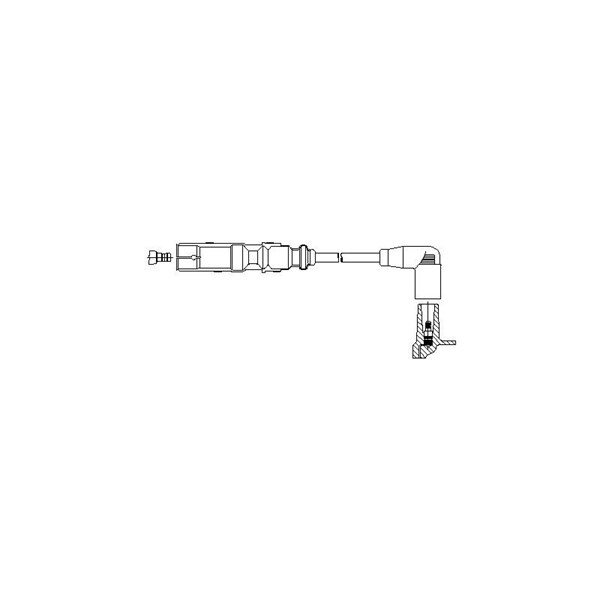 Tändkabel, Cylinder 2 Bremi 162/66 BREMI