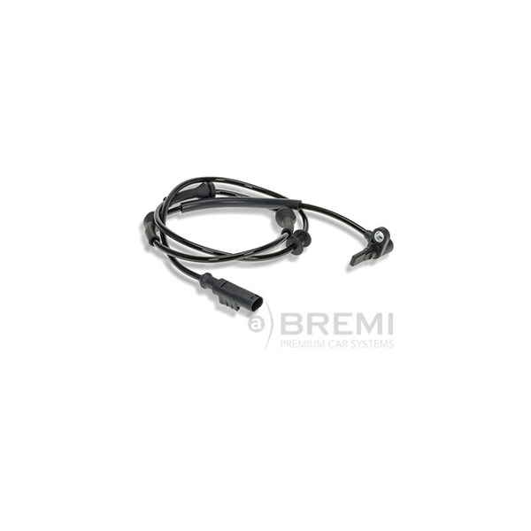 ABS-givare, Sensor, hjulvarvtal, Framaxel, Bakaxel Bremi 51650 BREMI