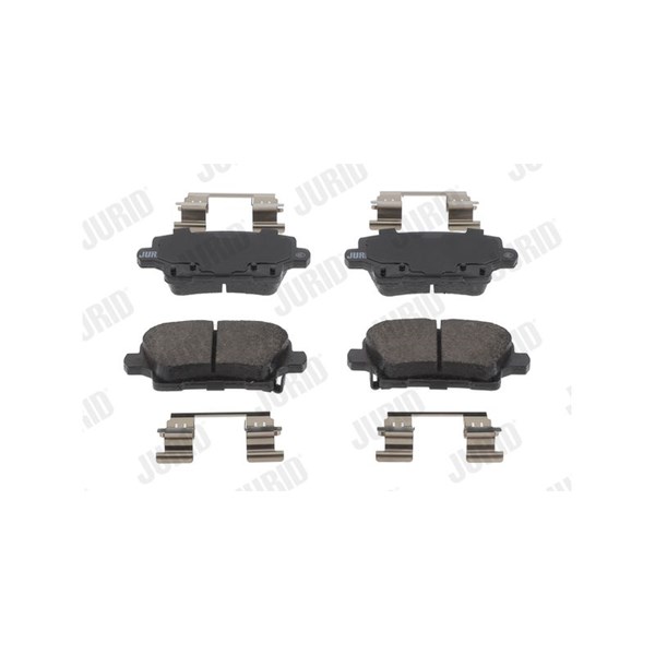Bromsbeläggsats, Bakaxel Jurid 573905J JURID Bromsbeläggsats, Bakaxel Jurid 573905J JURID