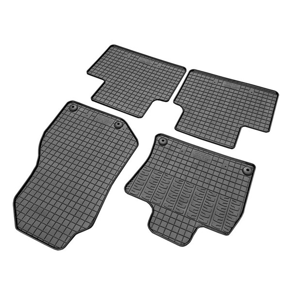 Gummimatta, kupé Lynk & Co 01, Fram eller bak CIKCAR