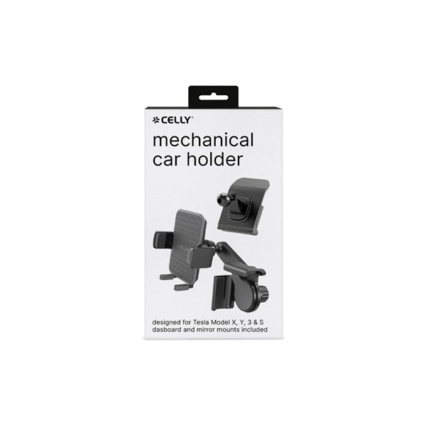 Smartphonehållare Mount Plus for Tesla Model 3, S, X and Y, Instr AutoStyle Smartphonehållare Mount Plus for Tesla Model 3, S, X and Y, Instr AutoStyle