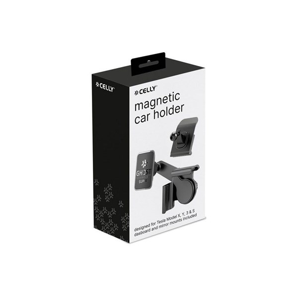 Smartphonehållare Ghost Super for Tesla Model 3, S, X and Y, Inst AutoStyle