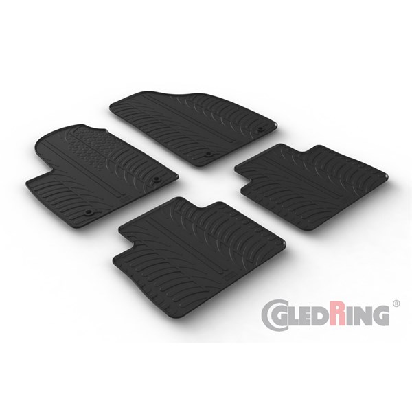 Gummimatta, kupé MG (E)HS Plug-in-Hybrid (manual), Fram eller bak GledRing