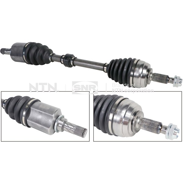 Drivaxel, Fram, Framaxel, framaxel vänster Snr DK55.299 SNR