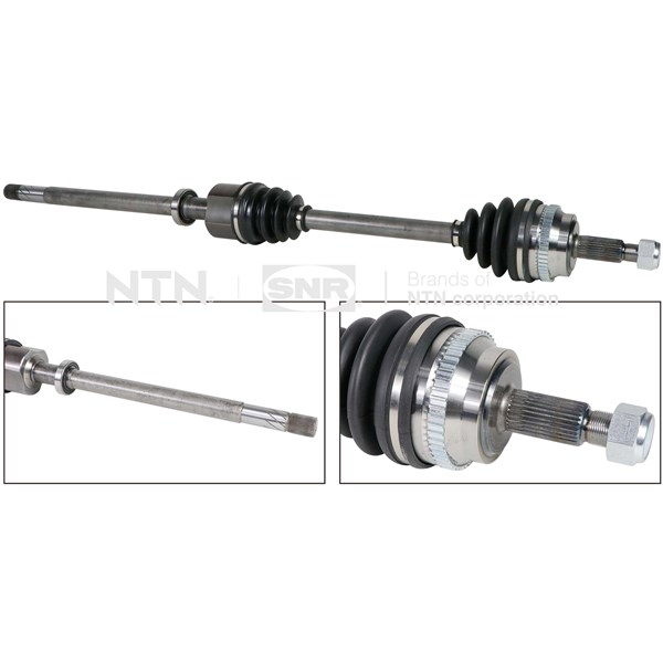 Drivaxel, Fram, Framaxel, framaxel höger Snr DK55.301 SNR