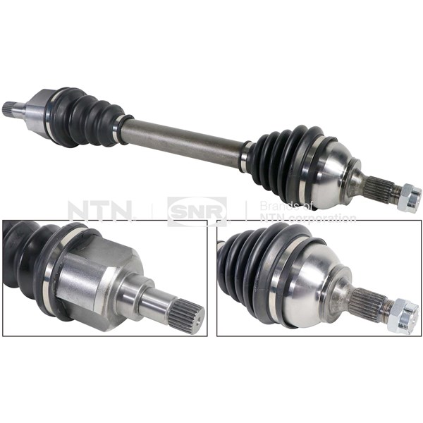 Drivaxel, Fram, Framaxel, framaxel vänster Snr DK66.031 SNR