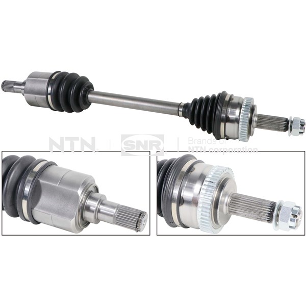 Drivaxel, Fram, Framaxel, framaxel vänster Snr DK84.006 SNR