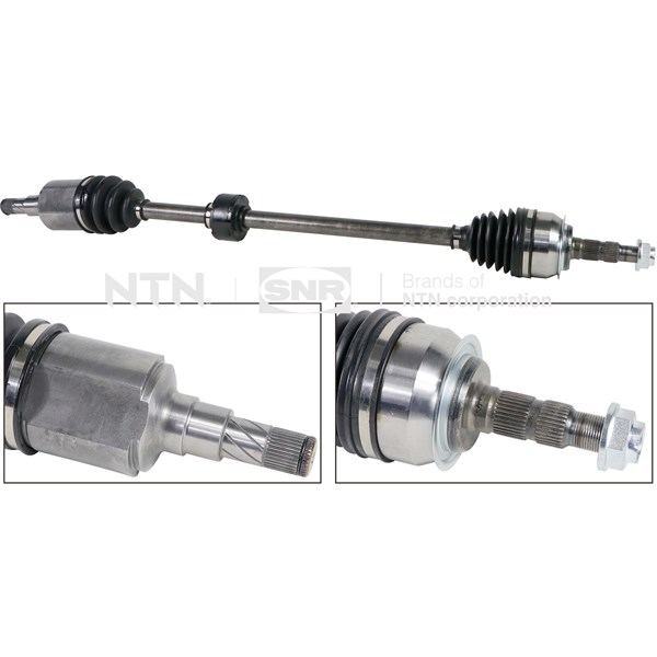 Drivaxel, Fram, Framaxel, framaxel höger Snr DK90.002 SNR