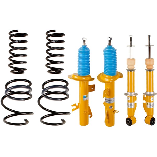 Upphängningssats, fjädrar, stötdämpare, Framaxel, Bakaxel BILSTEI Bilstein