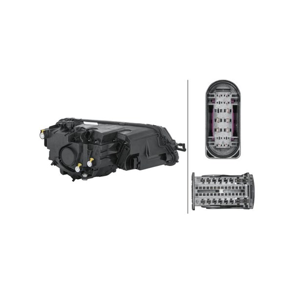 Strålkastare 12V, Vänster Hella 1EX 354 855-011 HELLA Strålkastare 12V, Vänster Hella 1EX 354 855-011 HELLA