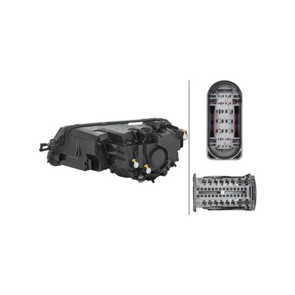 Strålkastare 12V, Höger Hella 1EX 354 855-021 HELLA Strålkastare 12V, Höger Hella 1EX 354 855-021 HELLA