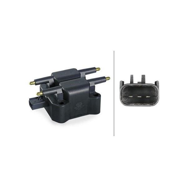 Tändspole Hella 5DA 358 057-151 HELLA
