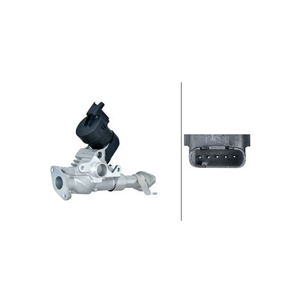 Egr-ventil 12V Hella 6NU 014 864-981 HELLA
