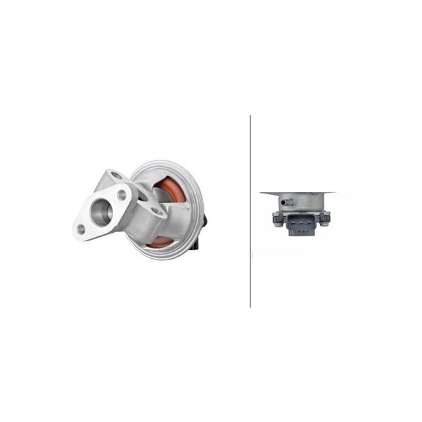 Egr-ventil Hella 6NU 014 865-551 HELLA
