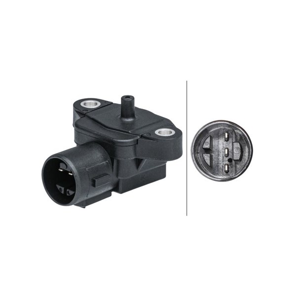 Sensor, insugstryck Hella 6PP 009 403-001 HELLA