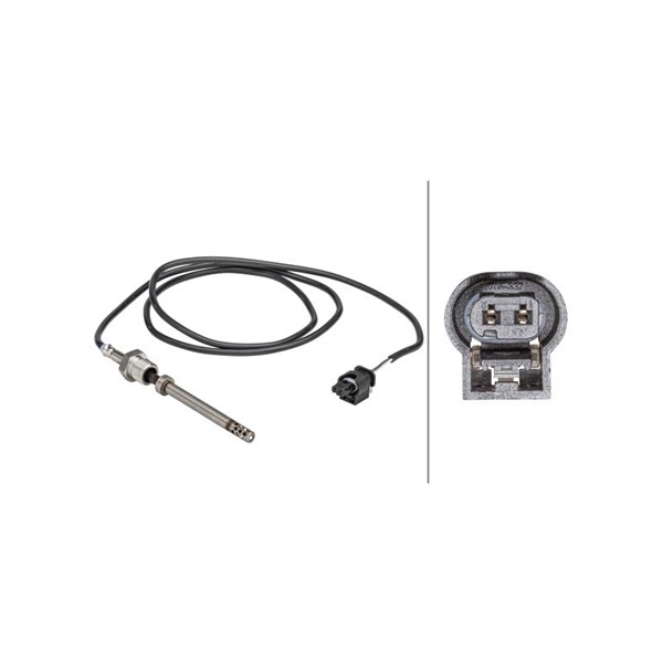Sensor, avgastemperatur Hella 6PT 358 181-241 HELLA