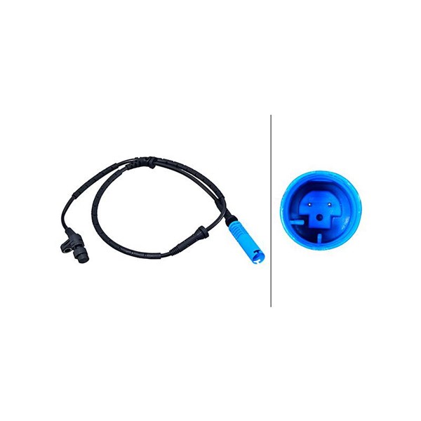 ABS-givare, Sensor, hjulvarvtal, Framaxel Hella 6PU 358 218-271 HELLA ABS-givare, Sensor, hjulvarvtal, Framaxel Hella 6PU 358 218-271 HELLA