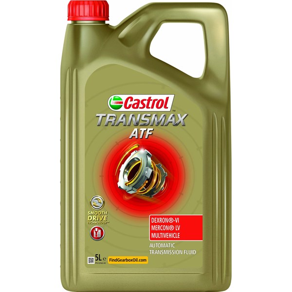 Castrol Transmax ATF DEXRON VI MERCON LV Multivehicle, 5L CASTROL Castrol Transmax ATF DEXRON VI MERCON LV Multivehicle, 5L CASTROL