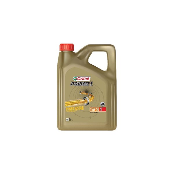 MC Motorolja Castrol POWER1 4T 15W-50, 4L CASTROL