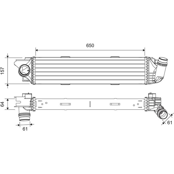 Intercooler Valeo 818299 VALEO